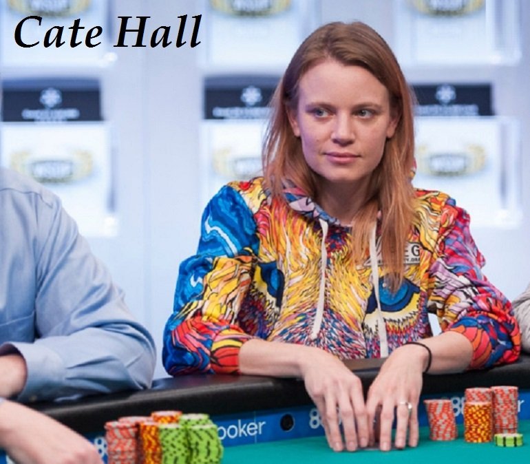 Cate Hall at WSOP2018 MARATHON NLHE